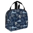thumbnail image 2 of Sikiie Hawaii Palms Lunch Bag for Women & Men Adult Insulated Lunch Box, Food Lunch Containers Lunch Tote Bags for Work, Travel, Outdoor, 2 of 8