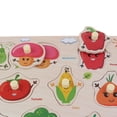 thumbnail image 3 of De Rompecabezas De Para , , Verduras, Animales, Tablero De Rompecabezas De Aprendizaje De , Rompecabezas De Clavija Ed Sunnimix Rompecabezas de madera, 3 of 8