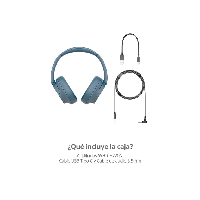 Restored Sony WH-CH720N Noise Canceling Over The Ear Wireless