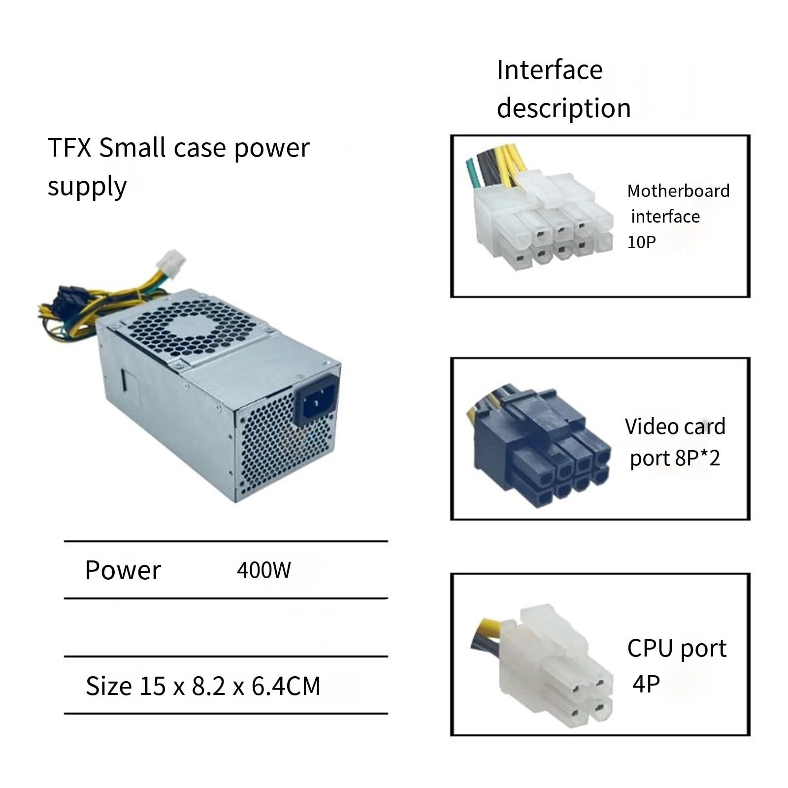 Advanced 10pin Power Supply 526T 530T for Upgrading Home Computers with Energy Efficiency and Stability