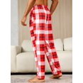 thumbnail image 2 of Men Plaid Print PJ Pants, 2 of 4
