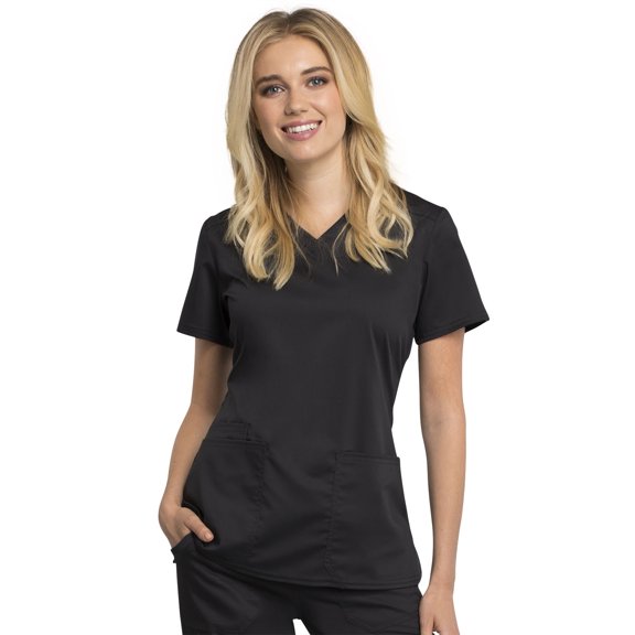 Cherokee Workwear Revolution Tech Women's Scrubs Top V-Neck WW770AB