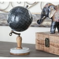 thumbnail image 4 of DecMode 5" Black Globe with Marble Base, 4 of 10