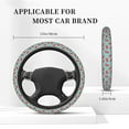 thumbnail image 2 of Yiaed Watermelon Steering Wheel Cover,Universal 15 Inch Anti Slip Steering Wheel Protector Car Accessories Interior for Auto Truck SUV, 2 of 5