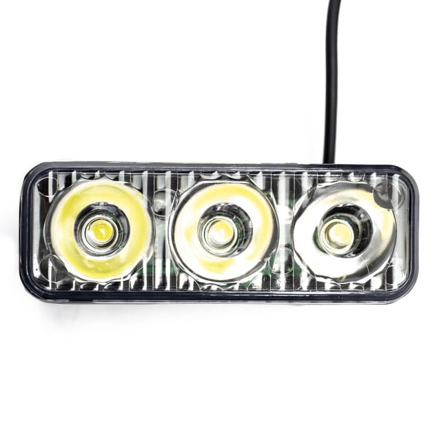Faro Principal RT-E03 LED rectangular 10W 8.7x3cm 630l negro M Kinlley