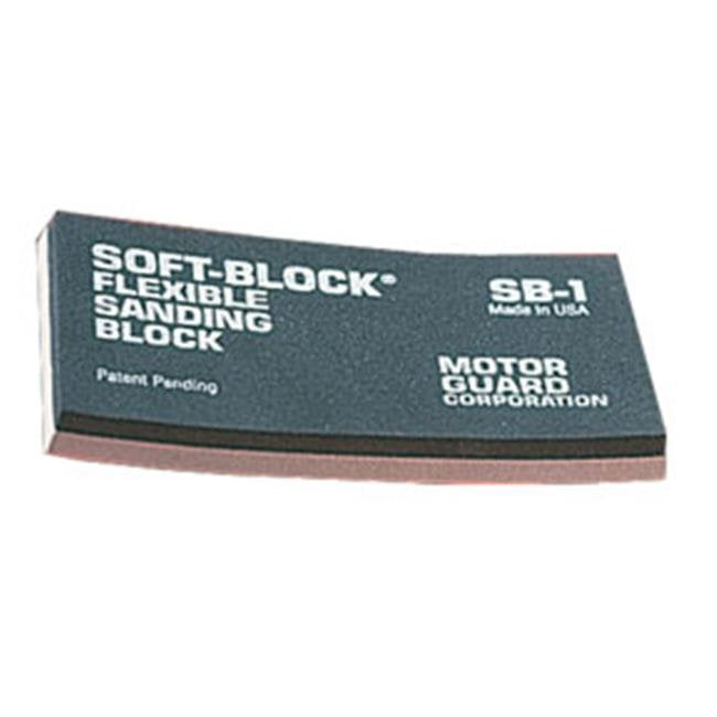 MOTOR GUARD SB-3 SOFT BLOCK FLEXIBLE SANDING BLOCK 3 Pack