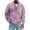 Light pink, variant on LNZGNM Mardi Gras Shirts for Men 1/4 Zipper Plus Size Mask Printed Sweatshirts Stand Collar Long Sleeve Tops Stylish Winter Outfits,Yellow 2XL