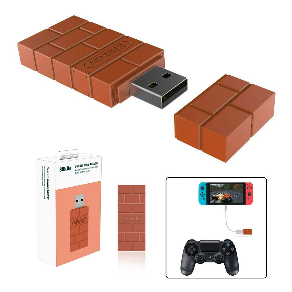 8Bitdo USB Wireless Bluetooth Connection Adapter Compatible with