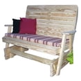 thumbnail image 1 of Pressure Treated Pine Highback Glider, 1 of 32