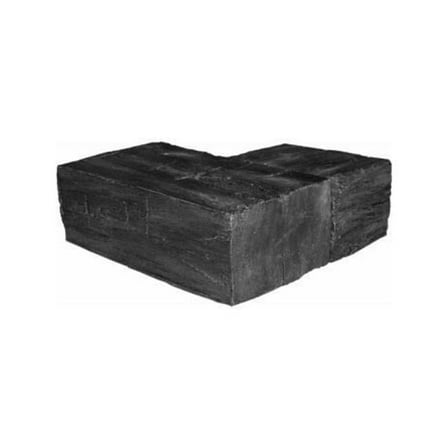 Hayloft Beam Fireplace Corner Mantel, Eclipse