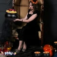 thumbnail image 6 of PMU Halloween Cauldron 3pc Set (1) 12 Inch (1) 8Inch and (1) 6 Inch Multi-Pack Assortment Black Plastic Party Accessory (3/Pkg) Pkg/1 (1-55120 12in, 1-55280 8in, 1-30106 6in), 6 of 6