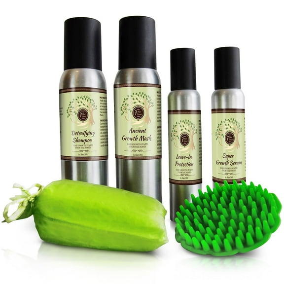 Ancient Hair Secrets 7PE Complete Hair Care Kit; Completely safe; Beauty Secrets for Hair