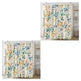 thumbnail image 4 of Juegos de cortinas de ducha Ounissouiy flores de color agua 180 x 180 cm, 4 of 6