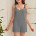 thumbnail image 5 of WERYOUNG Child Girls Solid Colored Romper Overalls Trendy, 5 of 9