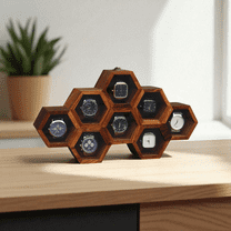 Vintage Wooden Watch Box for Men, Personalised Timepiece Storage Organizer, Display Case, Jewelry Box for Women - Gift for Father & Husband