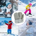 thumbnail image 5 of Baberdicy 1 Pair of Gloves Big Deal Winter Kids Warm Gloves Full Fingers Stretchy Knitted Ski Gloves Suit for 1 To 6 Years Old Kids Girls Clearance!, 5 of 6
