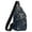 Black, variant on Small Crossbody Sling Bag for Women Men Chest Daypack Backpack Travel Outdoors Hiking Purse
