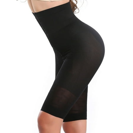 

Body Shapewear High Waist Seamless Firm Control Waist Trainer Thigh Slimer Tummy ControlShaper Black