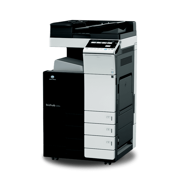 Restored Konica Minolta BizHub 308e - Mono / Laser MFP Printer Copier / 11x17 30ppm