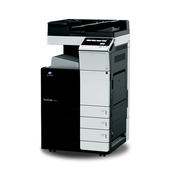 Restored Konica Minolta BizHub 308e - Mono / Laser MFP Printer Copier / 11x17 30ppm