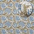 thumbnail image 2 of Lightweight & Durable Waffle Weave Towel with Hand Block Print by Fabdivine – 17" x 32", Set of 4, Vasundhra, 2 of 6