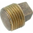 thumbnail image 3 of Anderson Metals Corp. Red Brass Threaded Pipe Plug - Solid Brass Plug - 4", 3 of 3