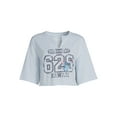 thumbnail image 5 of Stitch Juniors' Cropped Graphic T-shirt with Short Sleeves, Sizes XS-3XL (Juniors), 5 of 5