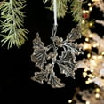 thumbnail image 2 of Christmas Tree Decorations Acrylic Snowflake Ornament with Sequins Transparent 8 x 8 x 1 cm and Assorted Sizes, 2 of 6