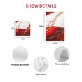 thumbnail image 7 of Red Marble Kitchen Dish Towels for Drying Dishes Set of 2, Modern Ink Painting Art Abstract Waffle Weave Microfiber Hand Tea Bathroom Towels Quick Dry & Absorbent Towel 15.7x23.6, 7 of 7