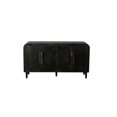 thumbnail image 3 of Vintage Four Door Cabinet with Large Wooden Handles | For Kitchen and Dining Room Storage | Ensures Durable and Functional Use, 3 of 6