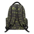 thumbnail image 2 of FKELYI Green Cartoon Axolotl Print Kids Backpack with Multi-Pockets 17 Inch Schoolbag for Elementary Student Bookbag Casual Daypack Travel Rucksack Knapsack for Boys Girls, 2 of 7