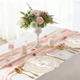 thumbnail image 3 of Evlmd Placemats Set of 6, Round Rose Flowers Placemats for Dining Table, 15" Heat Resistant Non Slip and Washable Table Mats for Wedding, Holiday Party, Kitchen Decoration, 3 of 5