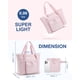 thumbnail image 5 of Bolsa de mano BAGSMART para mujer plegable con bolsa de almacenamiento de 20 litros (rosa), 5 of 7