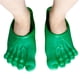 thumbnail image 4 of Vogacara Zapatilla con punta de simulación, accesorios para mascarada, decoración de pies, exquisita ropa para hombres y mujeres, accesorio, Juguetes verde, 4 of 6