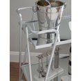 thumbnail image 4 of Putnam Silver Mid-Century Bar Cart, 4 of 8