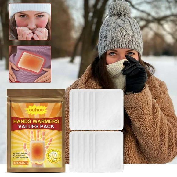 EGNMCR Hand Warmer 10PCS Body Warmer For All Parts Of The Body To Provide Heat And Conservancy The Body From The Cold Hand warmer