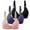 PK3, variant on Sngxgn Comfort Unlined Wireless Bra for Women with S upport Silky Smooth Bralettes,Seamless T-Shirt Bra(PK2,40)