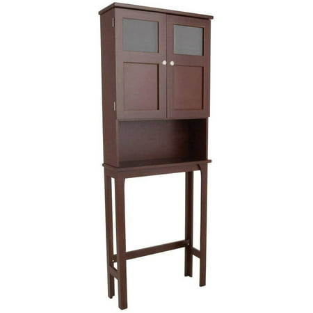 Zenith 9821CH 25" x 69" x 9" Over Tank Cabinet Storage with 2 Doors, Espresso