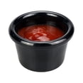 thumbnail image 6 of Sauce Bowl Round Glossy Melamine 6cm 50ml Black Mini Dipping Cup American Tableware for Cafe, 6 of 6