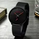 thumbnail image 5 of Reloj Crrju Hombre Diseño Ejecutivo Premium Color De La Correa Negra Con Rojo, 5 of 8