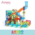 thumbnail image 3 of Joyano 171 Pcs Marble Run Premium Big Block Set, Construction Building Blocks Toys, STEAM Educational Building Block Track Toy, 3 of 8