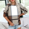 thumbnail image 5 of Qepwsc Women's Tops Casual Shirts Long Sleeve Tops Crew Neck Tunic Shirts Stripe Print Spring Fall Top Basic Tees Going Out Top Graphic Tees Blouses Tops Shirts Loose Fits S_ XXXL, 5 of 6