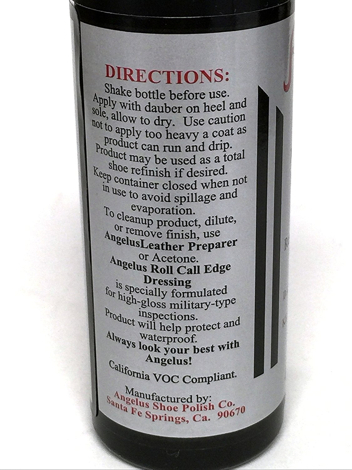 military edge dressing