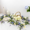 thumbnail image 4 of 6 FT Farmhouse Spring Garland Country Summer Garlands for Decoration Rustic Spring Floral Garland with White Sunflower Wildflower Vine for Mantle Tabletop Centerpiece Stairs Railing Decorations, 4 of 5
