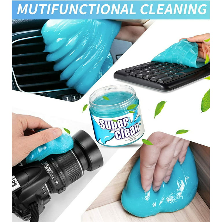 Star Home Cleaning Gel Slimy Strong Dust Absorption Eco-friendly Putty  Cleaning Keyboard Cleaner for Air Outlet