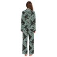thumbnail image 3 of FORMRS Womens Pajama Set Long Sleeve Top and Pants with Pockets Soft Comfy Lounge Sleepwear, Sizes S-2XL, Mystic Crows Pattern, 3 of 7