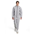 thumbnail image 6 of Reebok Men's and Big Men's Momentum Fleece Full Zip Hoodie, Sizes XS-5XL, 6 of 7