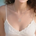 thumbnail image 5 of Taioiat 444 Necklace for Women Rose Angel Numbers Necklace with Cubic Zirconia Angel Numbers Carving Jewelry Valentines Day Gift for Wife Girlfriend Her, 5 of 7