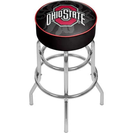 Ohio State Shadow Brutus Padded Barstool