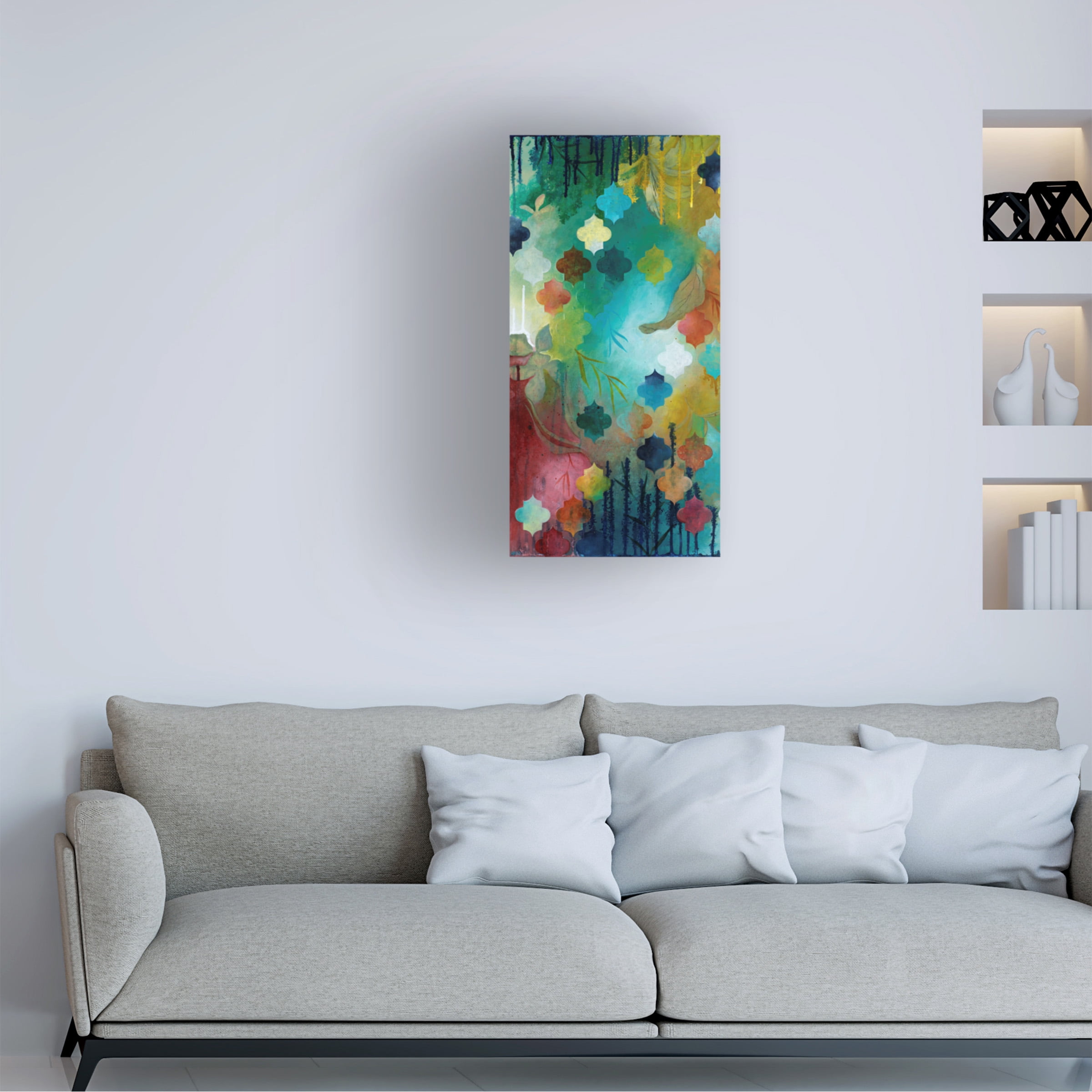 Heather Robinson 'Exoticism I' Canvas Art